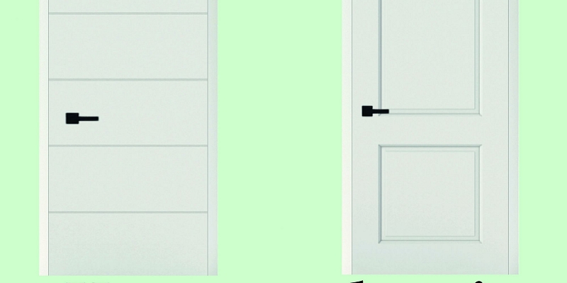 Krāsotas durvis