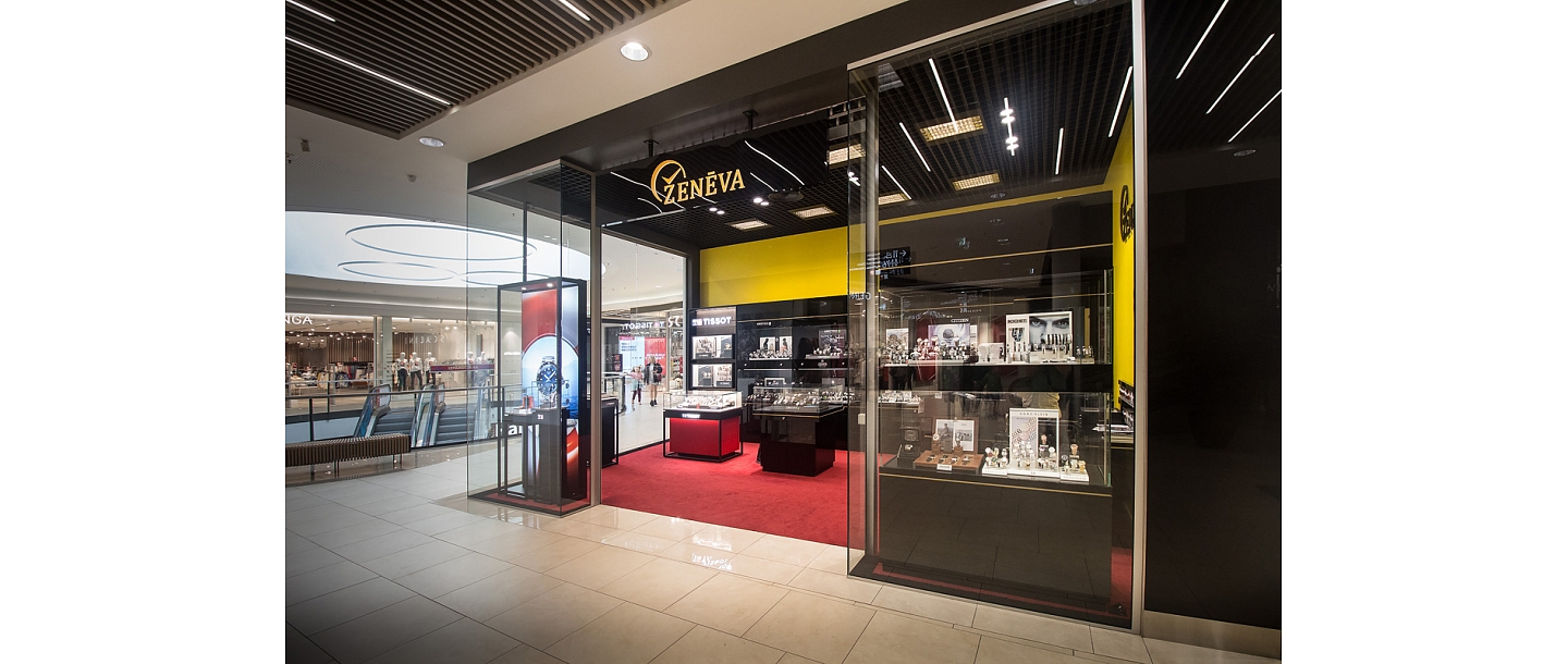 Geneva, watch shop