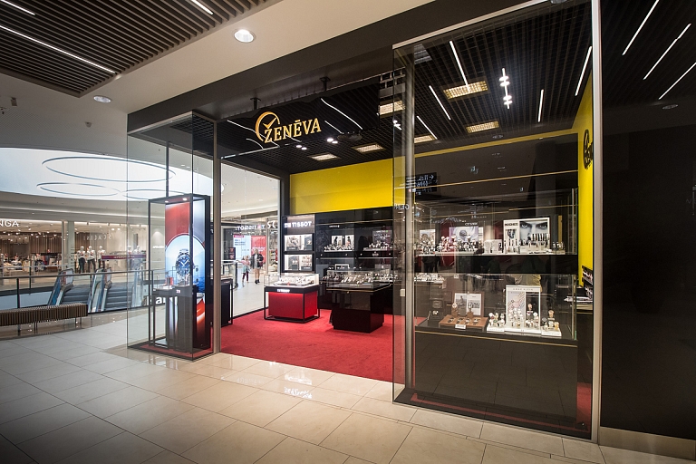 Geneva, watch shop