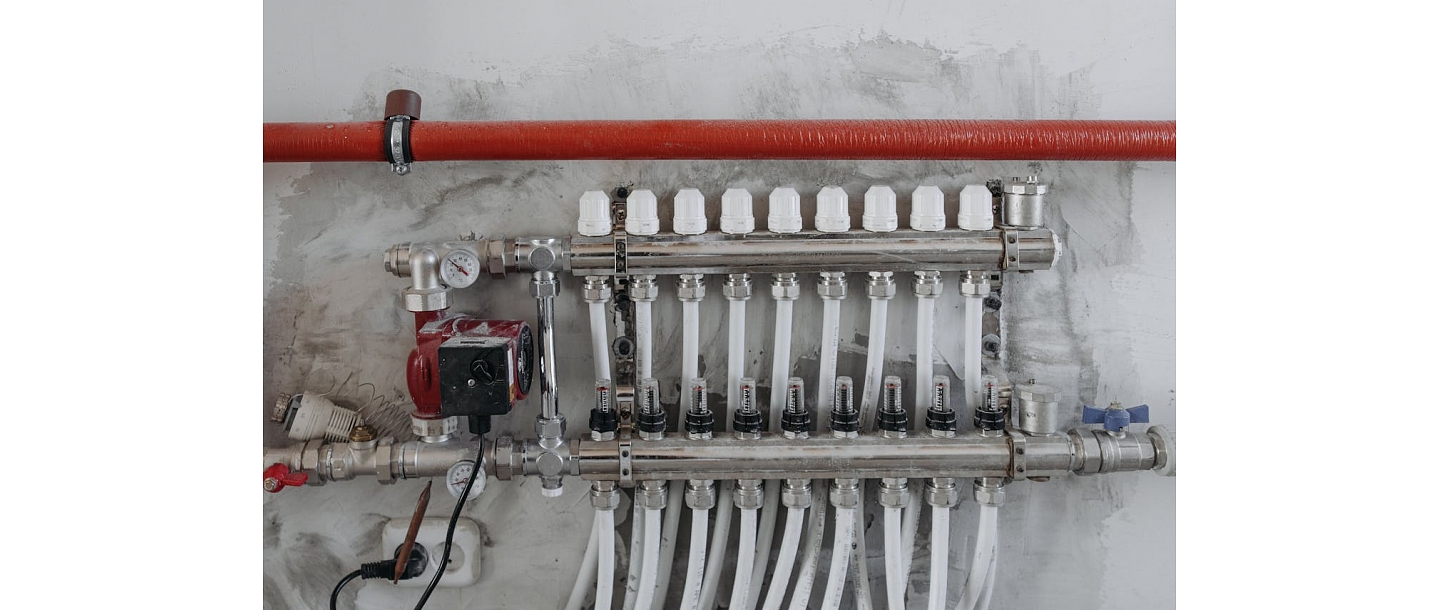 Heating equipment installation