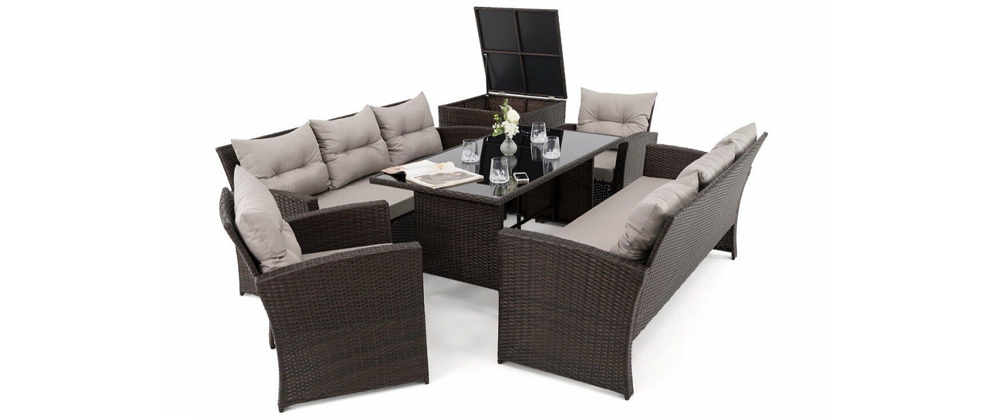Outdoor furniture set for the garden