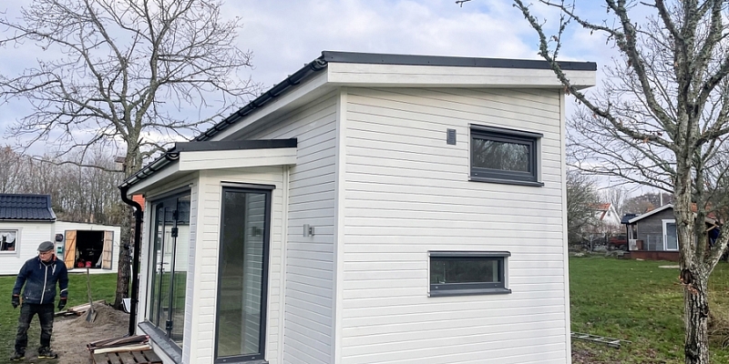 Frame houses