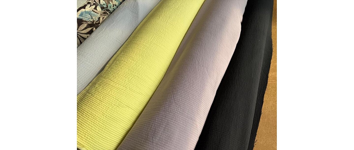 Quality muslin fabrics for sewing and design projects