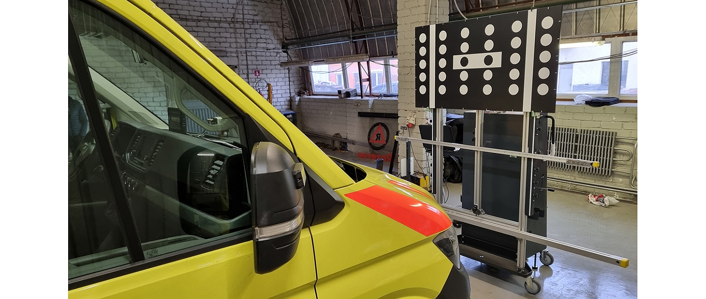 Calibration of car cameras and radars