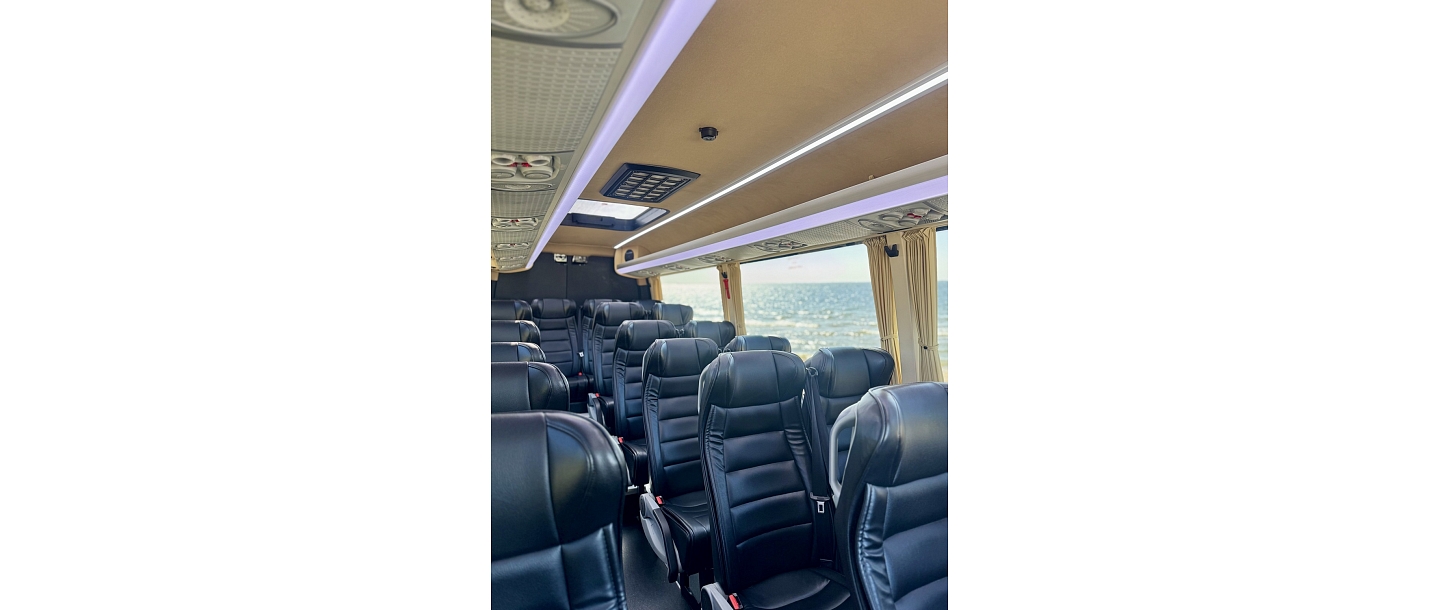 Bus rental.