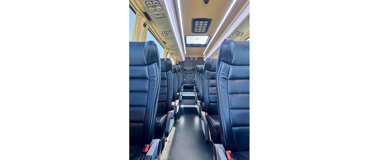 Bus rental.