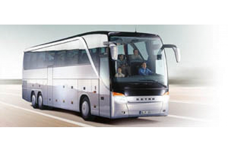 Bus rental.