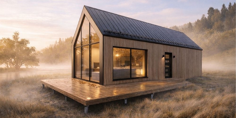 Moduļu mājas un saunas