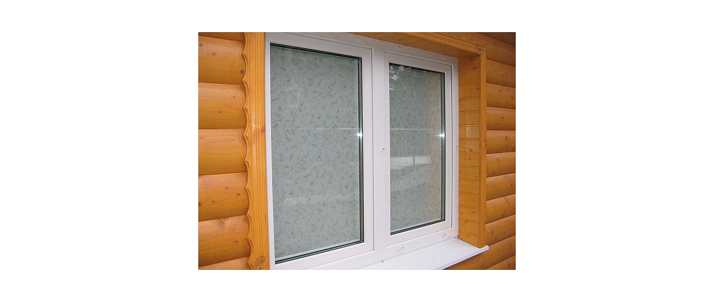 Окна ПВХ для деревянных домов