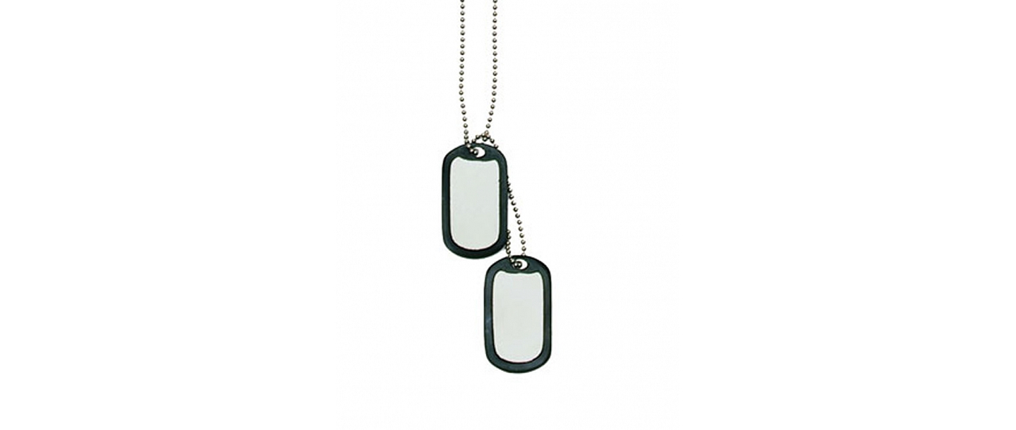 Dog tag, dogtag, identifikācijas žetons, Rīga, Latvija