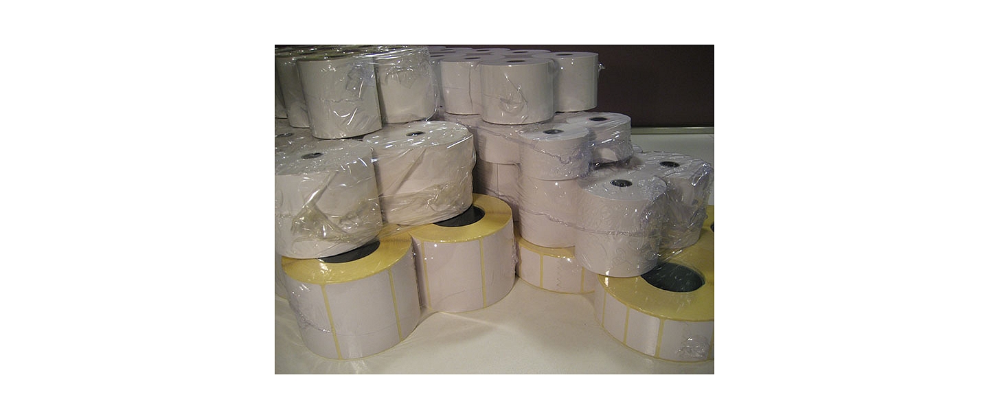 CTL check tape, thermal labels, cash register tape