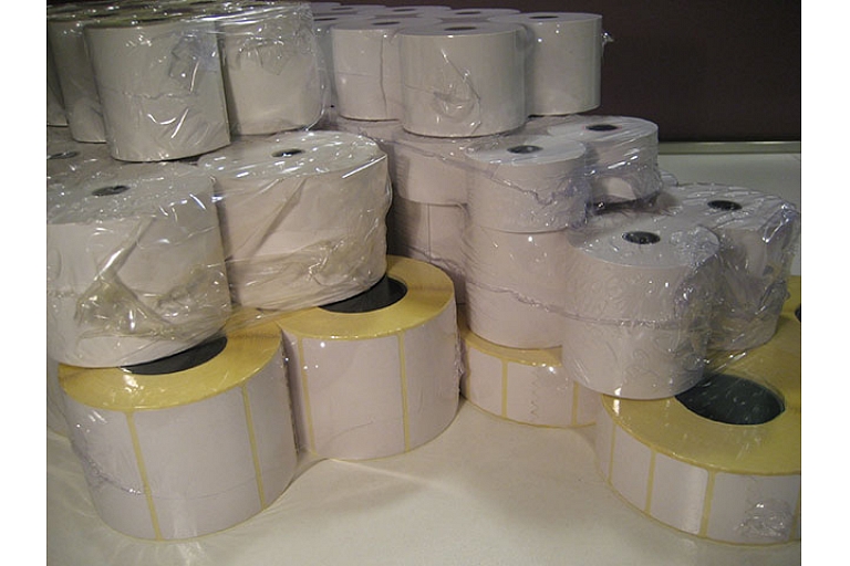 CTL check tape, thermal labels, cash register tape