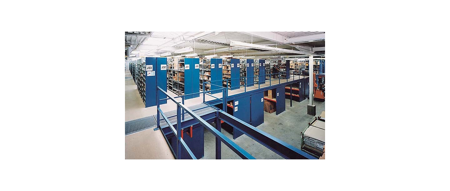 Metal shelves, warehouse shelves, archive shelves, Riga, Latvia