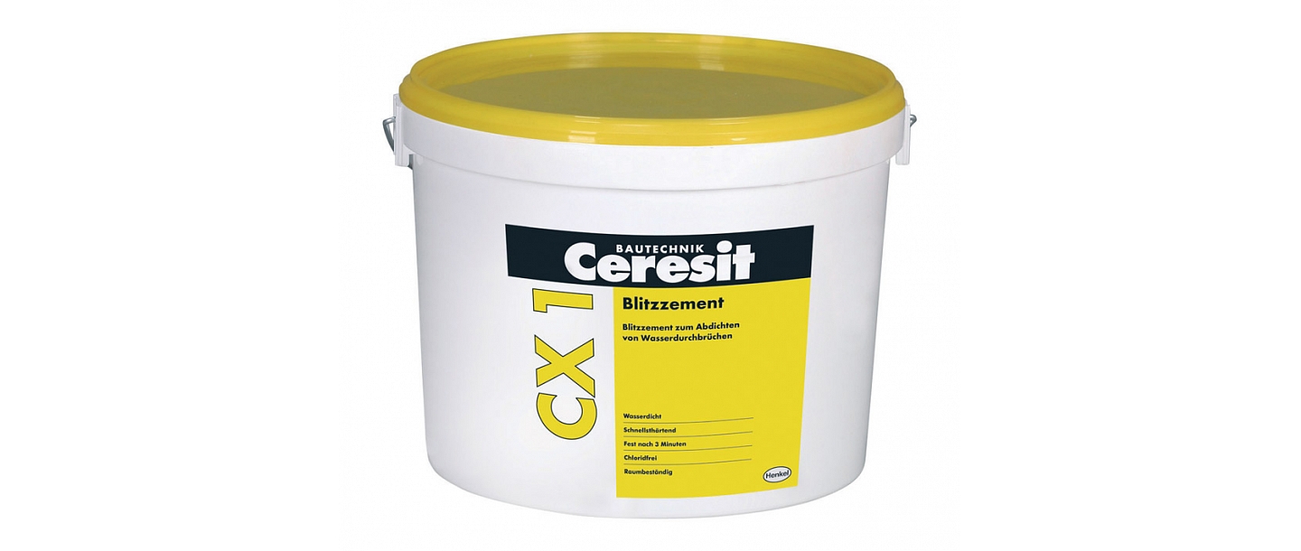 Instant effect cement CX1