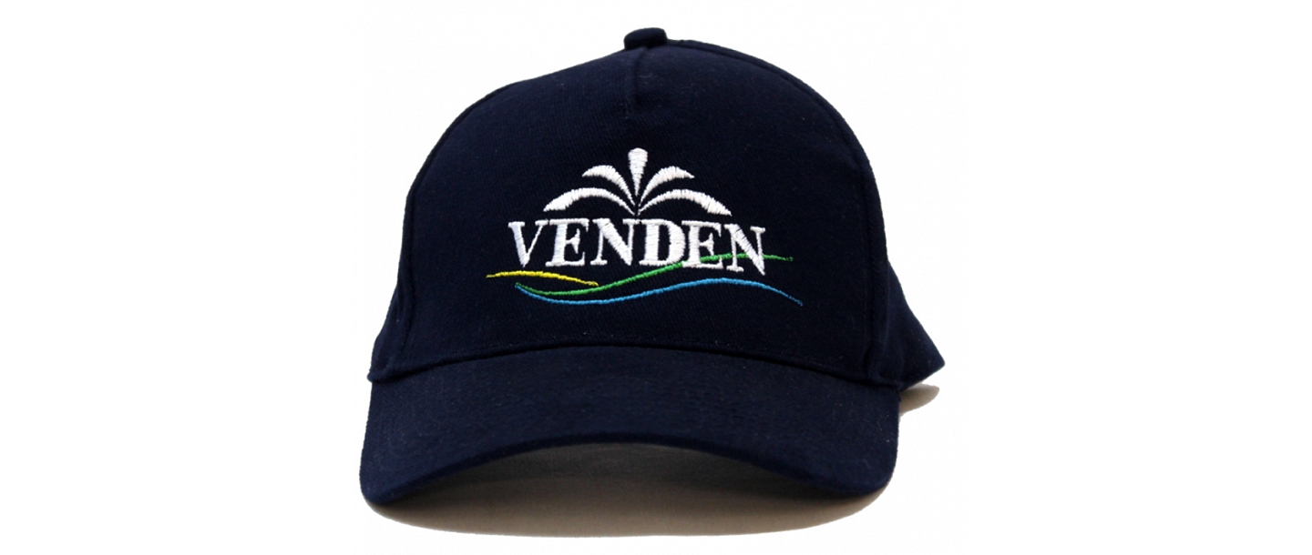 Hats with logo embroidery