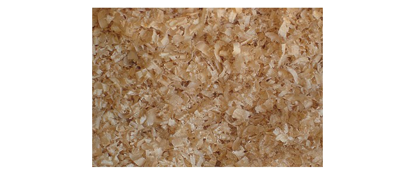 Sawdust, planed shavings