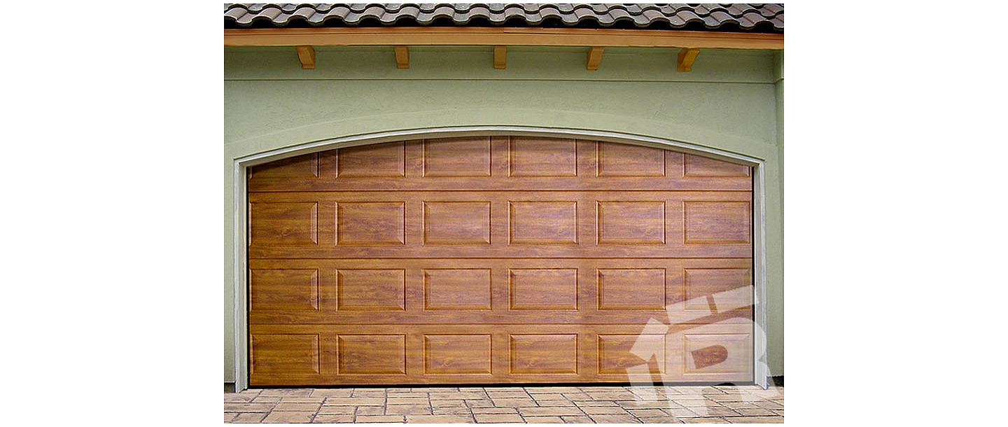 Garage gate - wooden filing