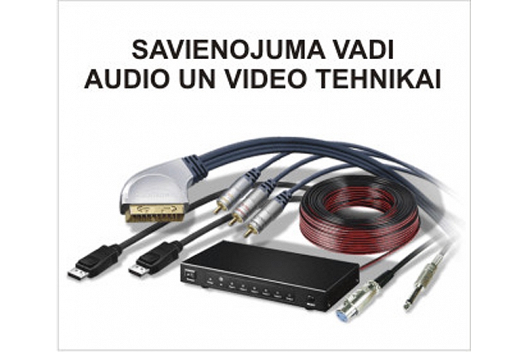 Connection cables for audio and video equipment