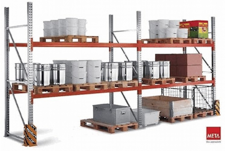 Metal shelves, warehouse shelves, archive shelves, Riga, Jurmala