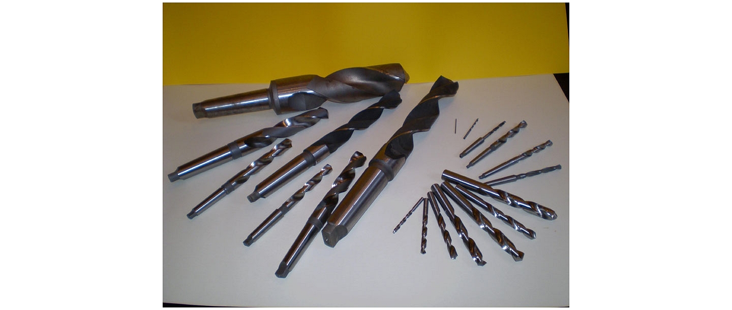 Metalworking tools cylindrical drills conical drills Riga