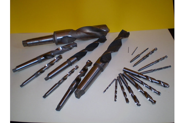 Metalworking tools cylindrical drills conical drills Riga