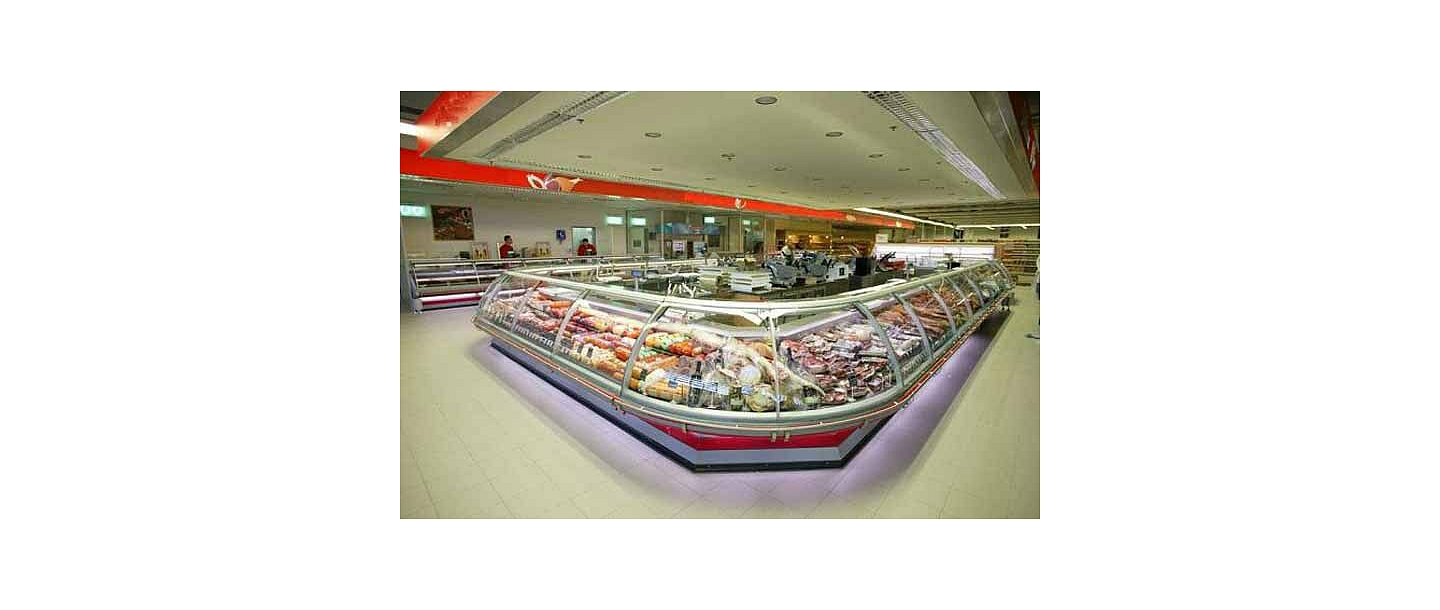 Cooling equipment for stores