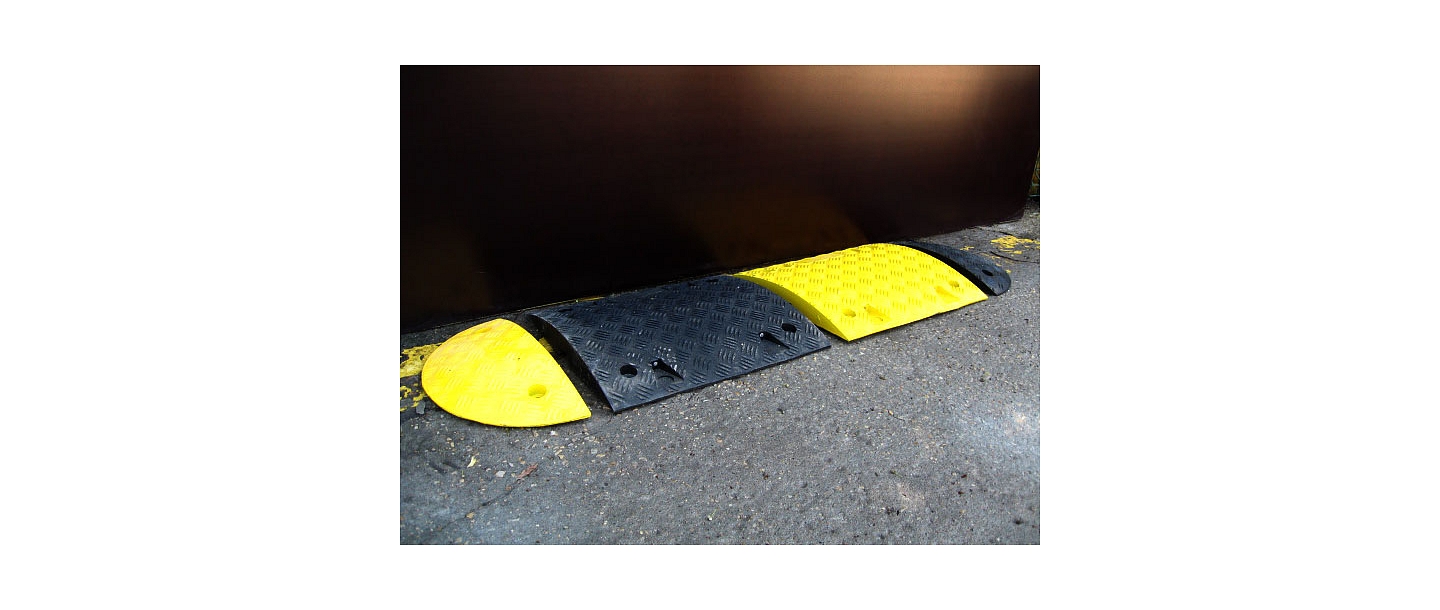 Speed bumps for road safety