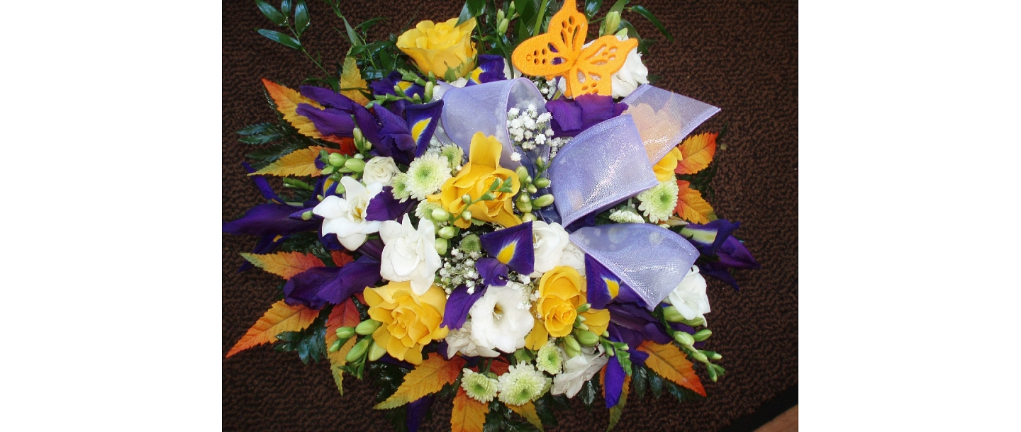 Floristic materials for flower bouquets