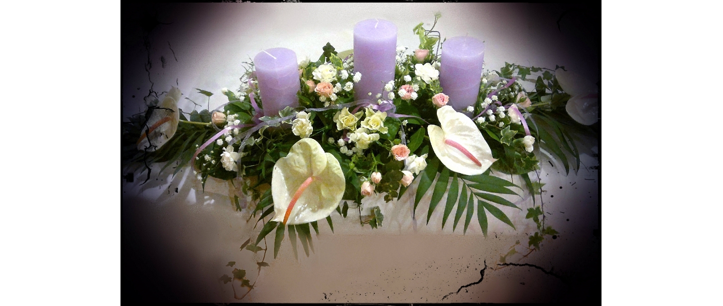 Florist services for decorating event rooms in Zemgale