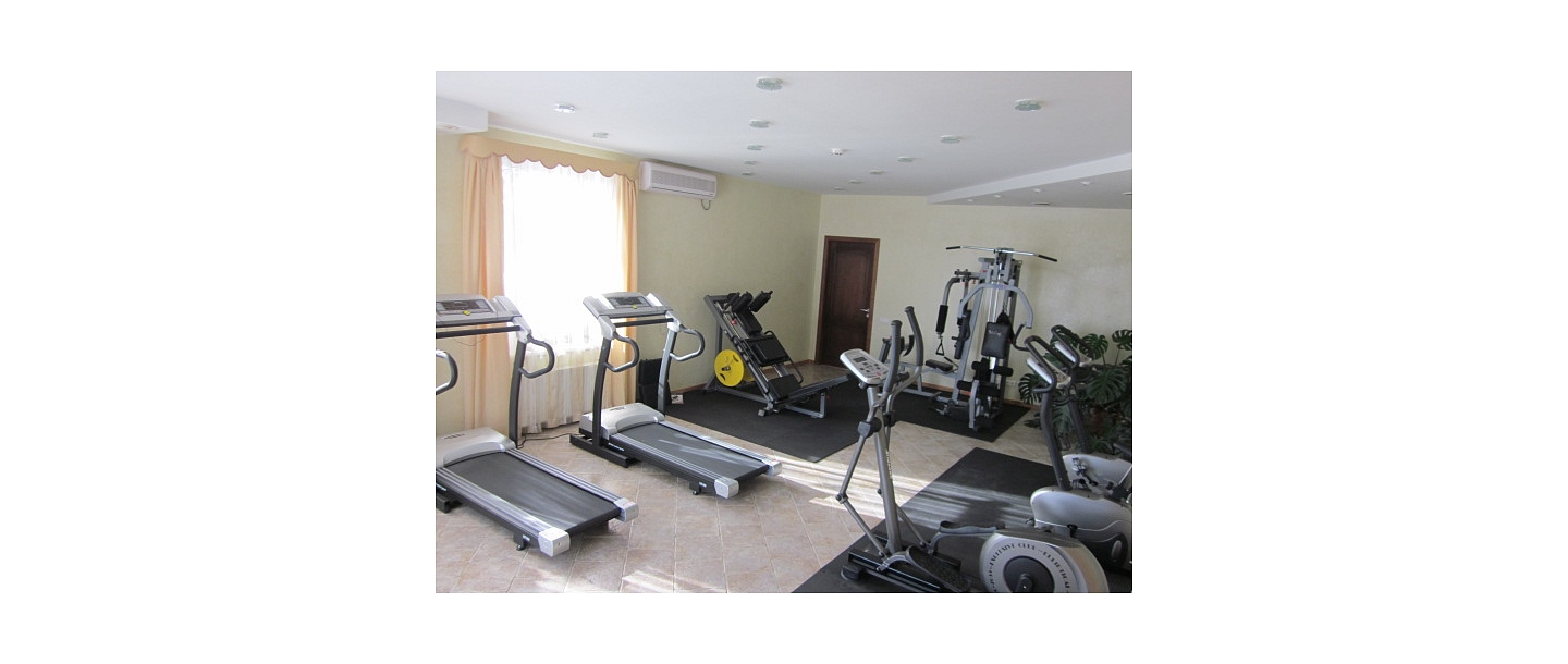 Exercise equipment, Guest house Bērzkalni