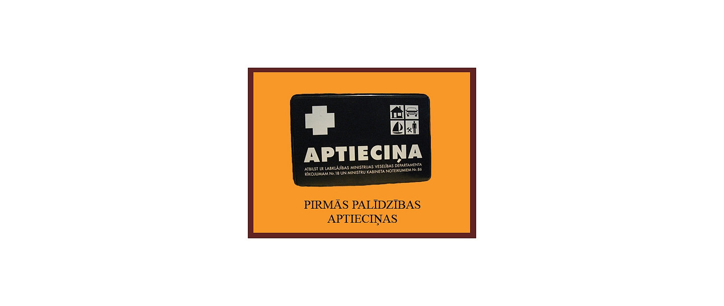 Pirmās palīdzības aptieciņas tirdzniecība