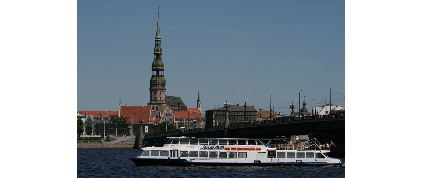 Daugava Riga Sea river sea cruise boat Jelgava