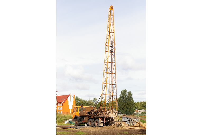 Boreholes, water supply