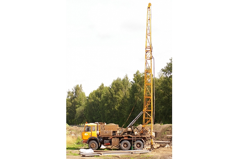Boreholes, water supply