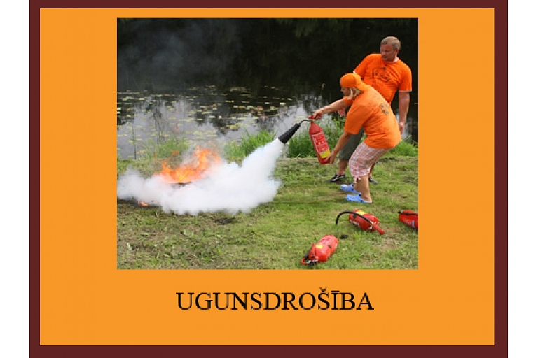 Fire safety training