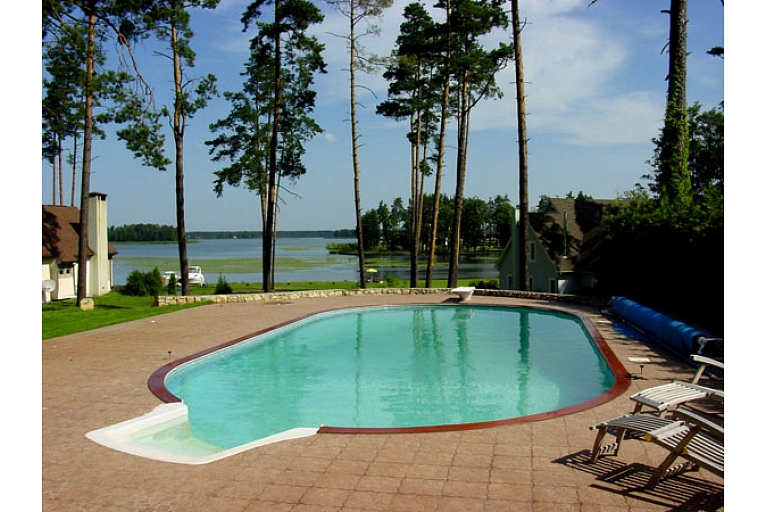 Pool surface finishing materials