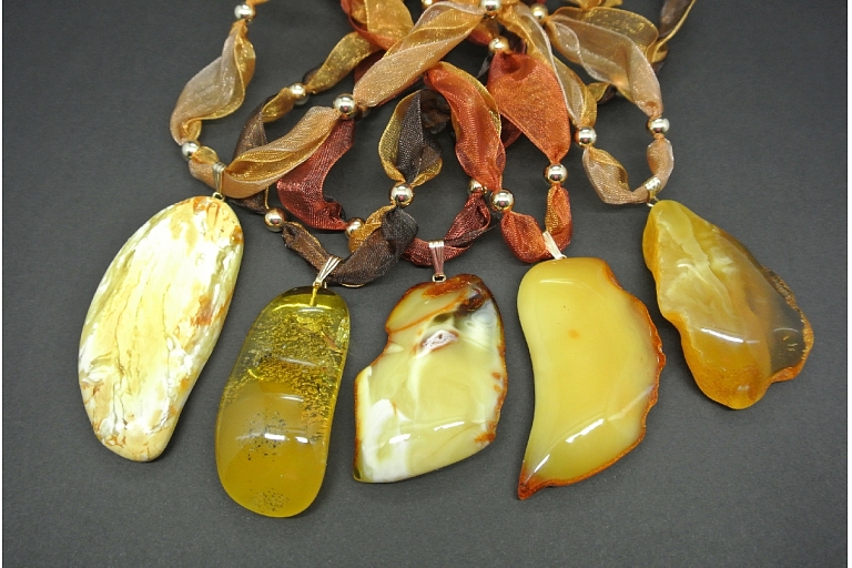 Amber jewelry