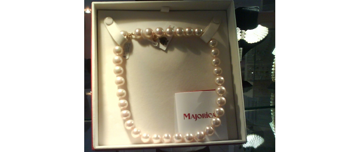 Majorica pearls