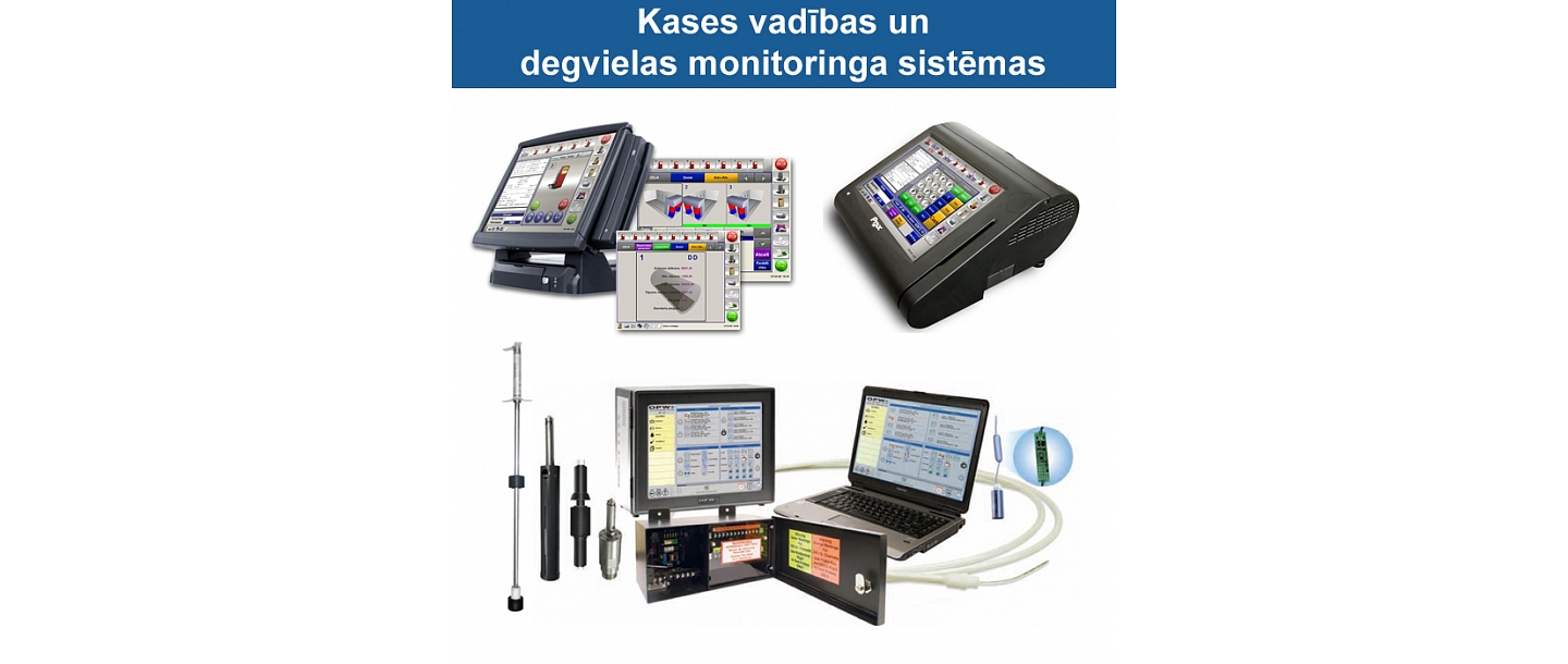 Cash management fuel monitoring systems