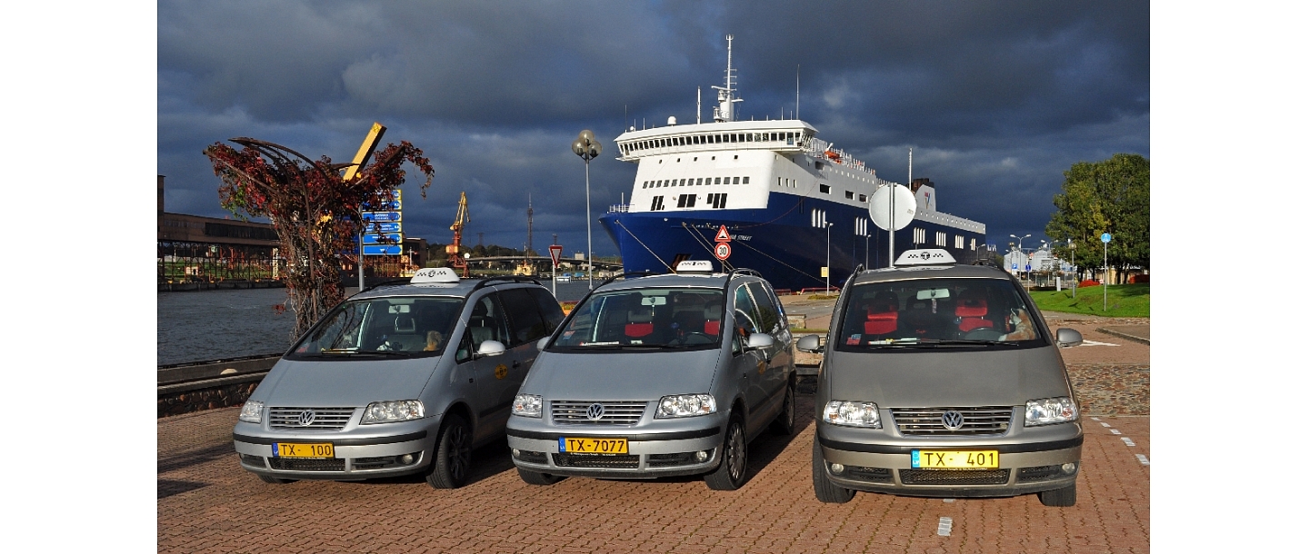 Car escort in Ventspils