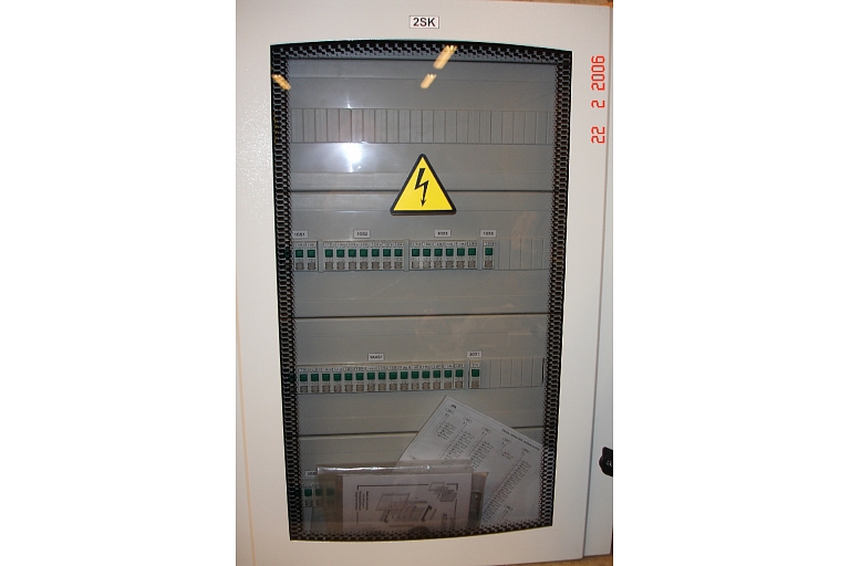 Automation control panels. Lighting calculations, measurements