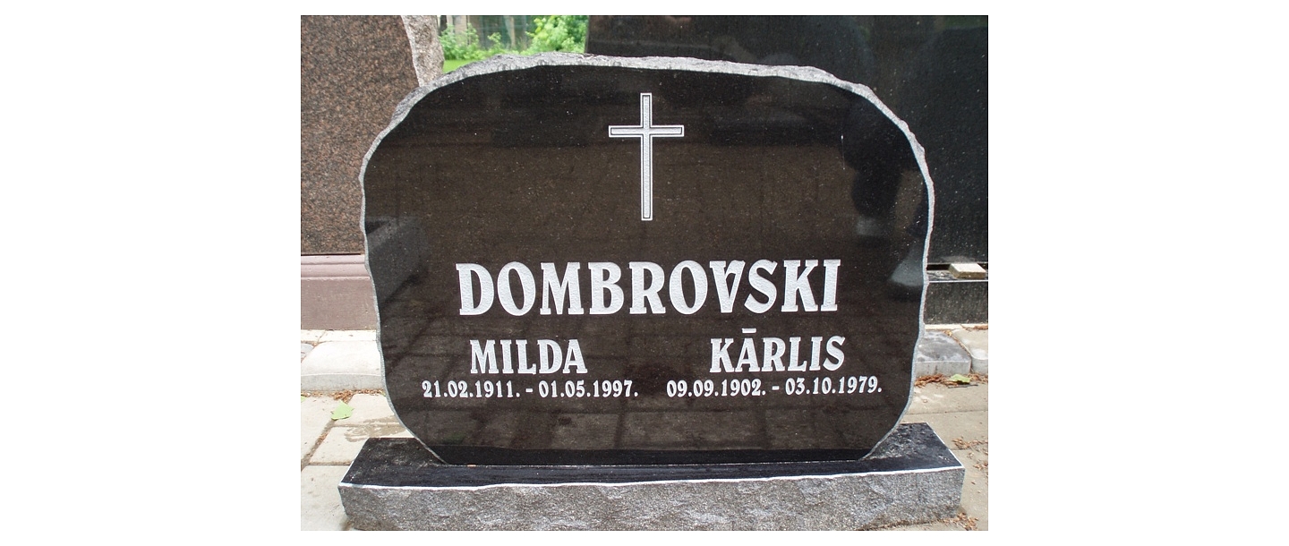 Stone processing, tombstones, grave stones