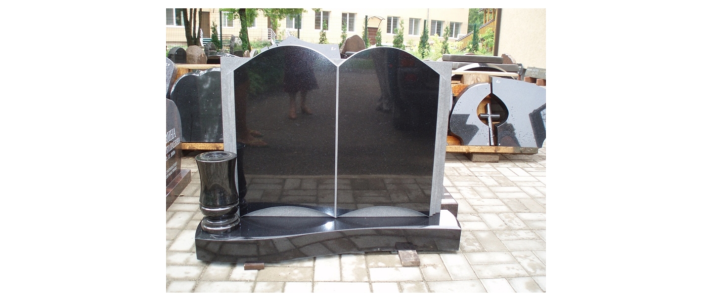 Stone processing, tombstones, grave stones