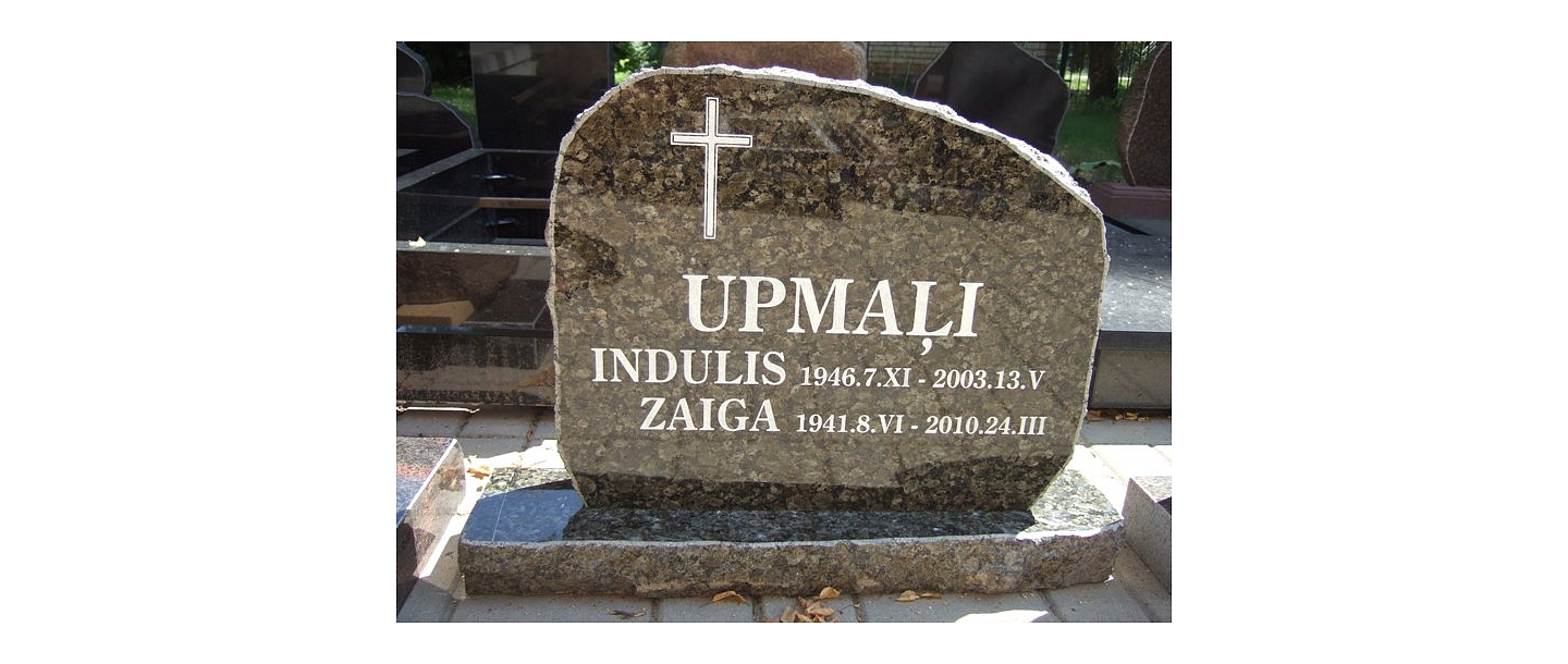 Akmens apstrāde, kapu pieminekļi, kapakmeņi