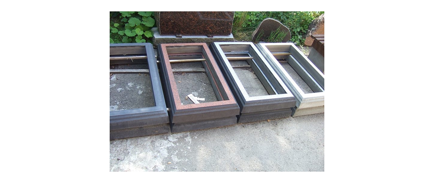 Akmens apstrāde, kapu pieminekļi, kapakmeņi