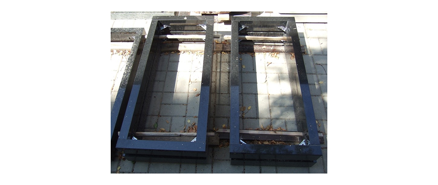 Stone processing, tombstones, grave stones