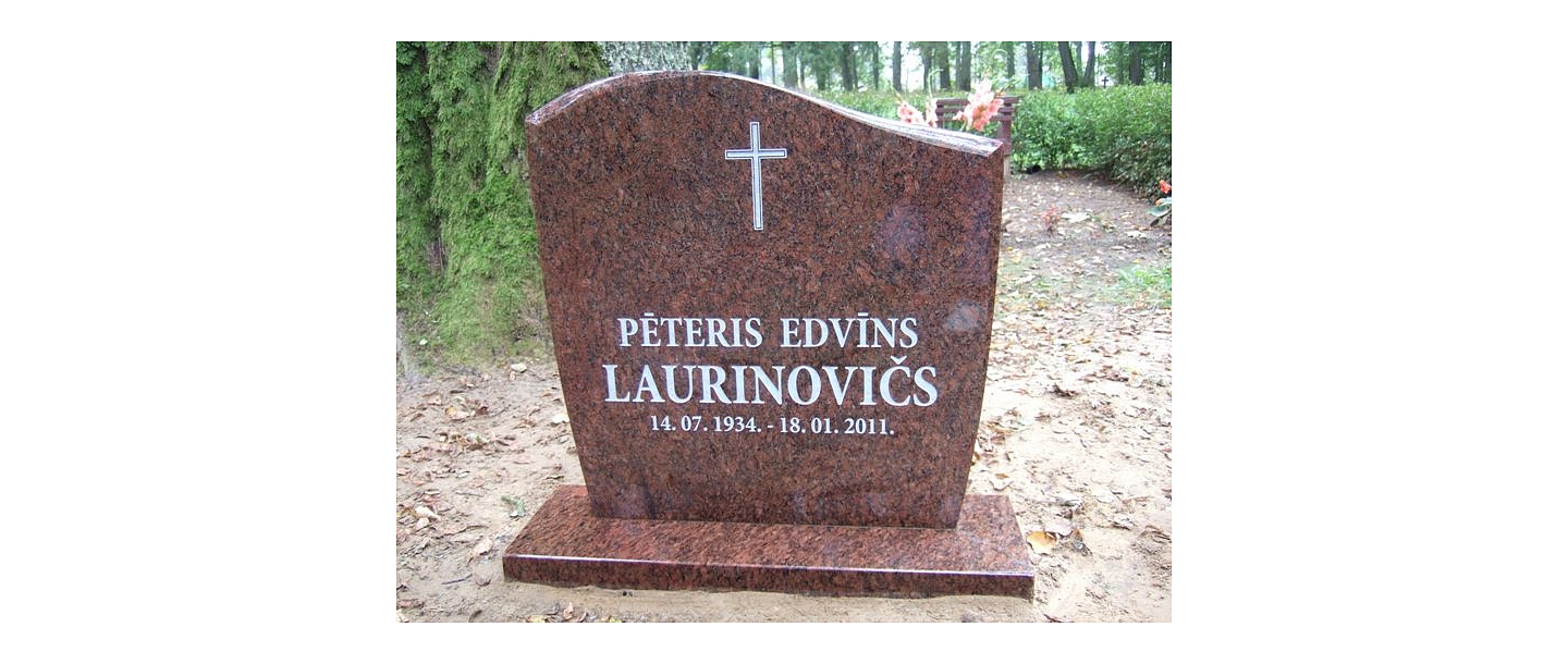 Akmens apstrāde, kapu pieminekļi, kapakmeņi