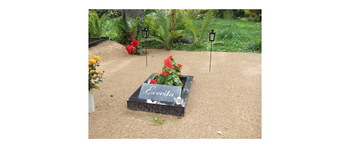 Stone processing, tombstones, grave stones