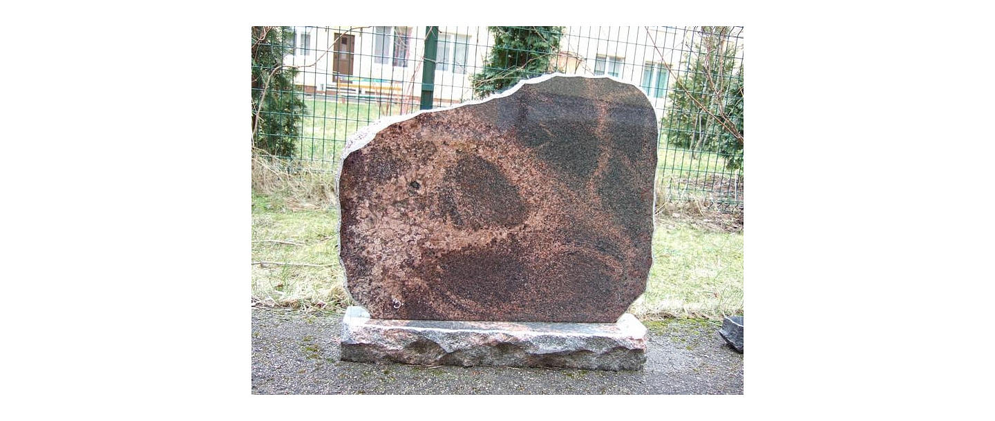 Stone processing, tombstones, grave stones