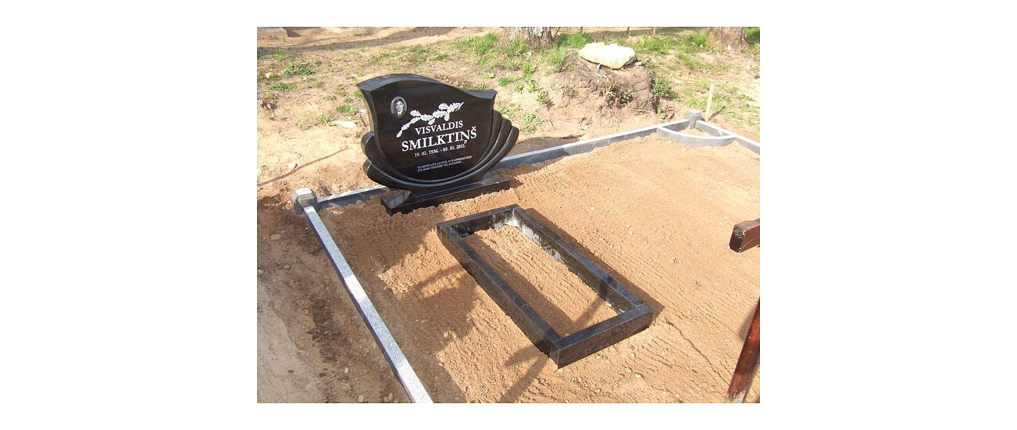 Stone processing, tombstones, grave stones